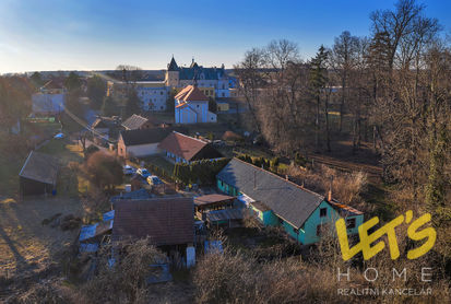 Prodej rodinného domu 4+1, pozemek 840 m², zahrada, obec Hlušice, okr. Hradec Králové